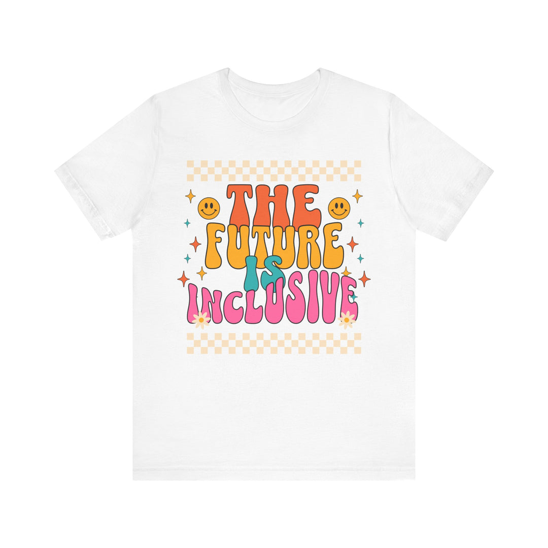 Adult Groovy The Future is Inclusive Tee