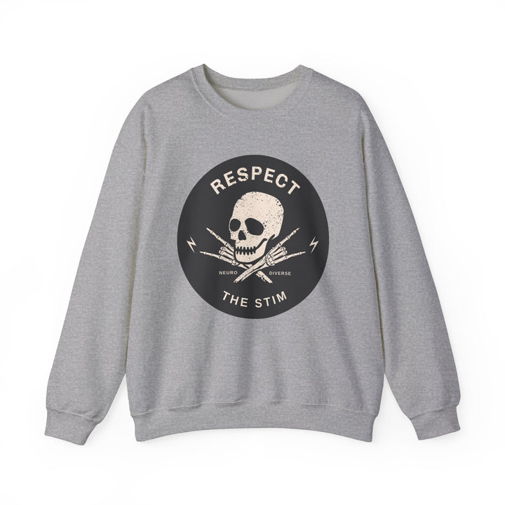 Adult Respect the Stim Skull Sweatshirt