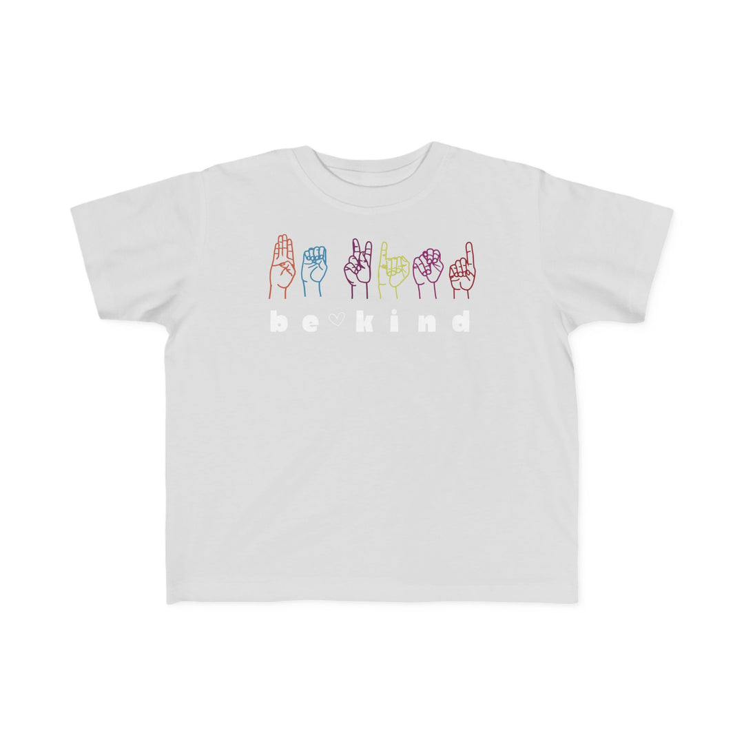 Toddler's Be Kind ASL Tee