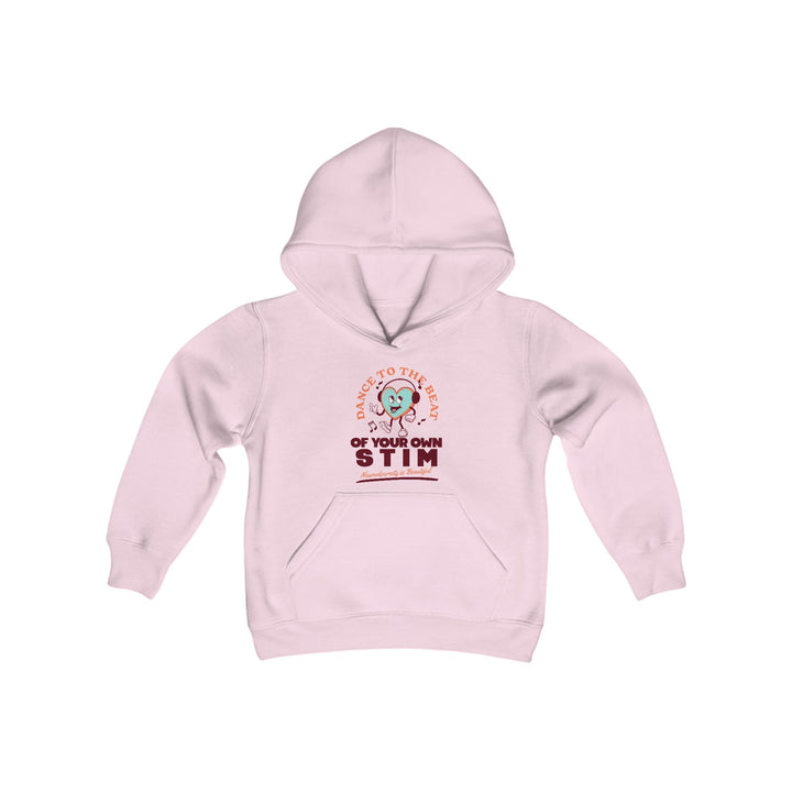 Kids Dance to the Beat of Your Own Stim Hoodie Sweatshirt