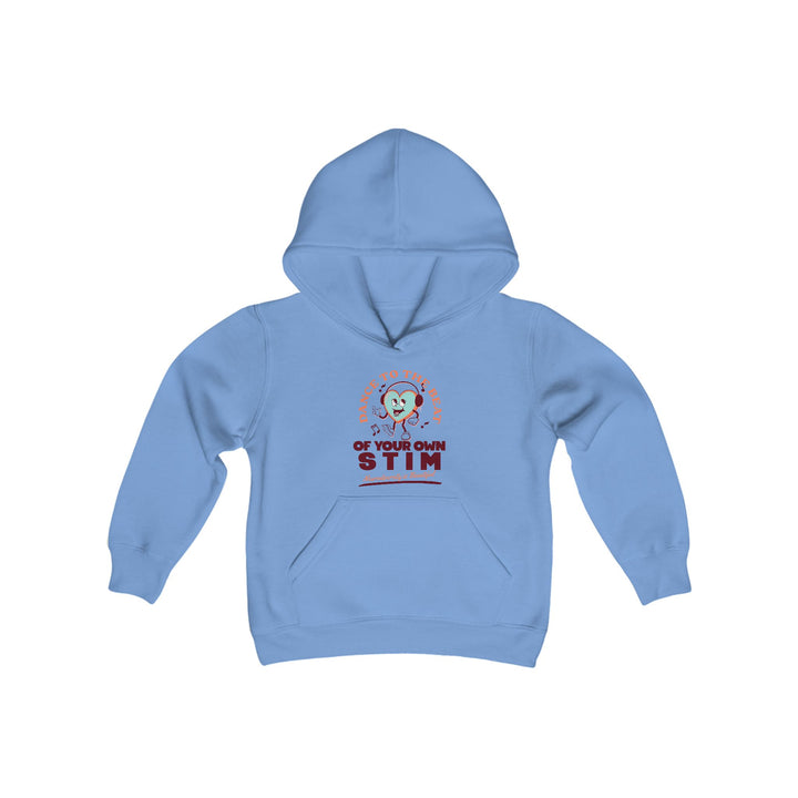 Kids Dance to the Beat of Your Own Stim Hoodie Sweatshirt