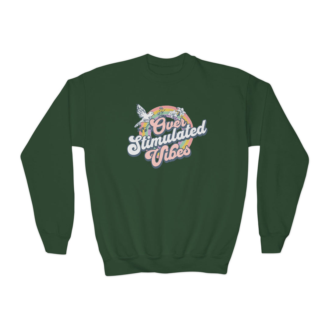 Kids Over Stimulated Vibes Sweatshirt