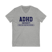 ADHD University I Came. I Saw. I Forgot What I Was Doing. V-Neck Tee