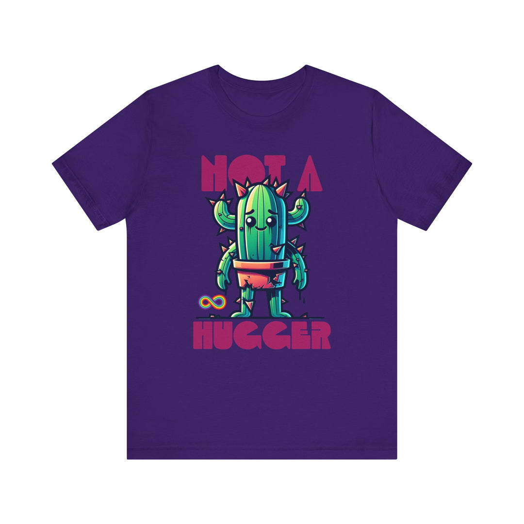 Adult Not a Hugger Cactus Tee