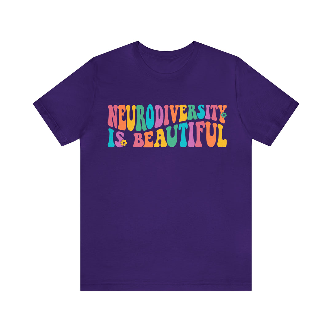 Neurodiversity is Beautiful Groovy Tee