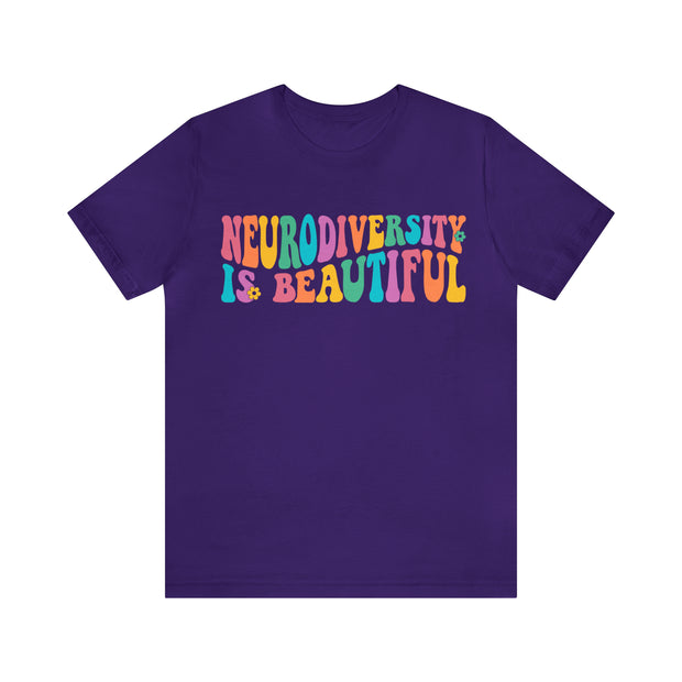 Neurodiversity is Beautiful Groovy Tee