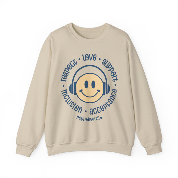 Adult Respect Love Support Inclusion Acceptance Sweatshirt