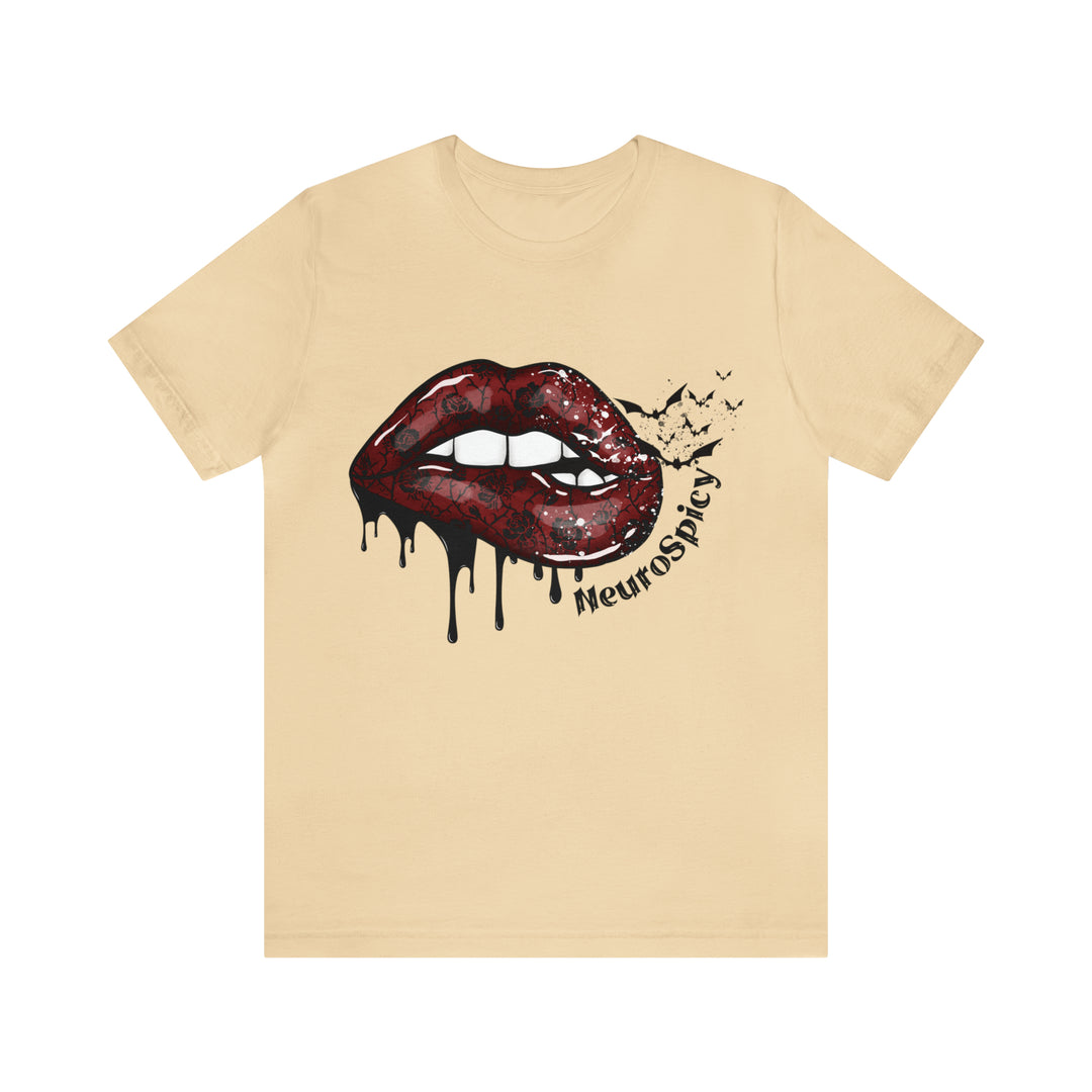 Lips and Bats Neurospicy Tee