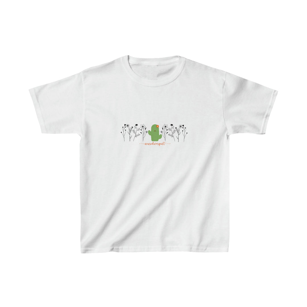 Kids Neurodivergent Cactus Cutie Tee