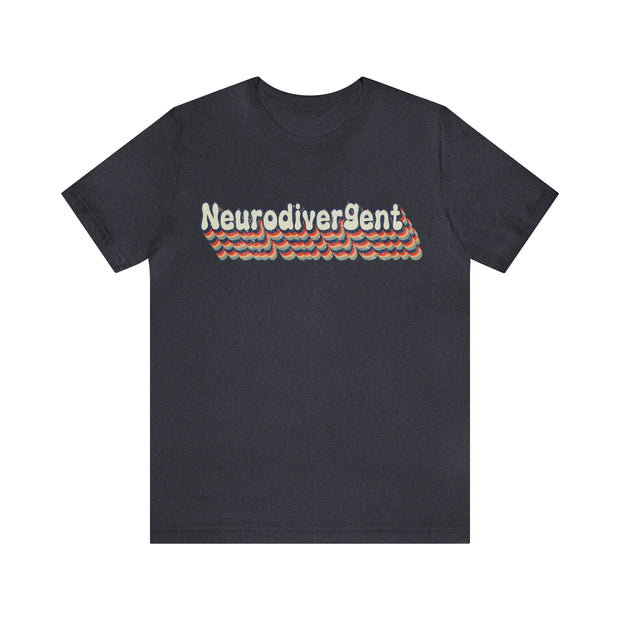 Retro Stacked Neurodivergent Tee