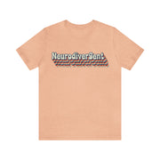 Retro Stacked Neurodivergent Tee