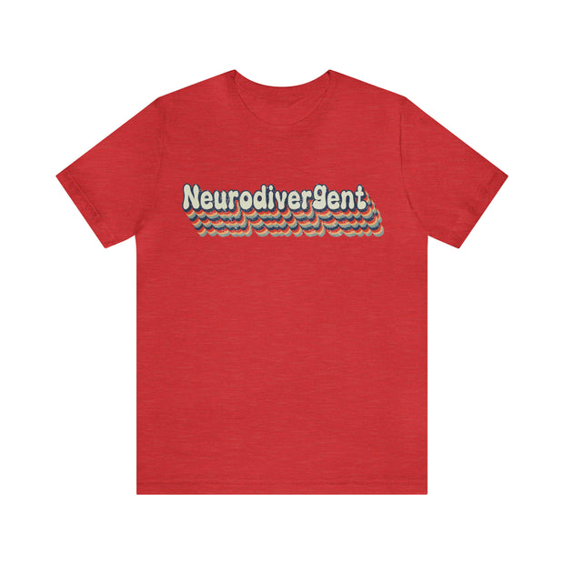 Retro Stacked Neurodivergent Tee