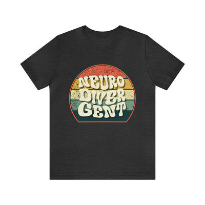 Groovy Retro Neurodivergent Tee